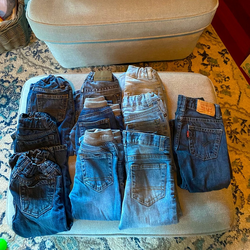 10 Pair 2T jeans